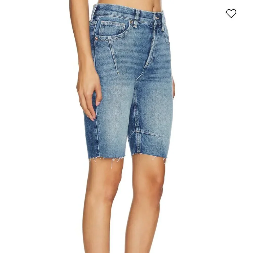 NWT Free People Ghost Town High Rise Long Short